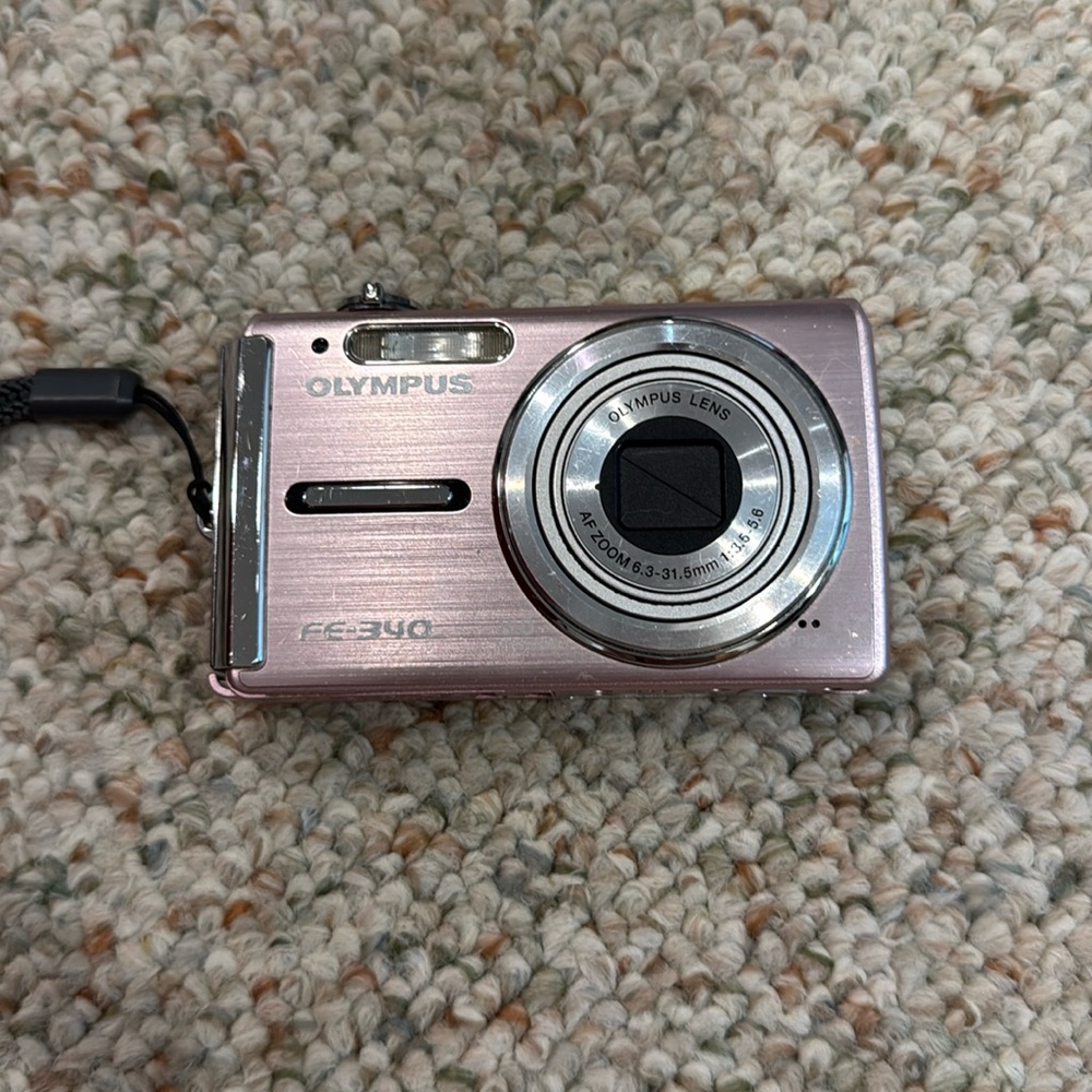 Olympus Pink Digital Camera